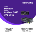 0xMiner 3090 690 MH/s 1