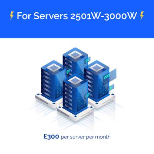 Hosting Package for Servers 2501W-3000W 5